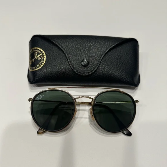 Ray-Ban Round Double Bridge Sunglasses - Picture 6 of 14